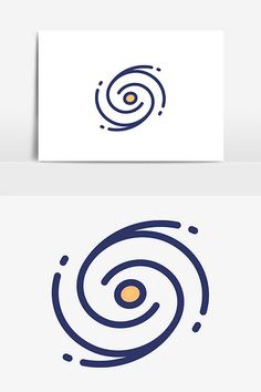 an abstract logo with the letter o in it's center and two circles on each side