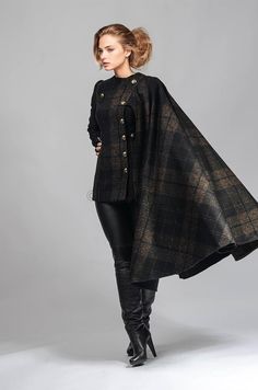 Ball Suits, Coat With Skirt, Victorian Coat, Kibbe Dramatic, Long Wool Coat, Maxi Coat, Nice Clothes, Black Outfits, Long Winter