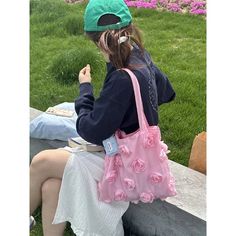 43113253306415 Cute Pink Satchel Bag, Cute Pink Bag With Large Capacity, Casual Pink Shoulder Bag For Daily Use, Pink Bucket Bag For Daily Use, Pink Satchel Bucket Bag For Daily Use, Pink Shoulder Bucket Bag For Shopping, Cute Pink Shoulder Bag For Travel, Cute Pink Satchel Shoulder Bag, Trendy Pink Shoulder Bag