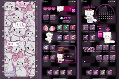 hello kitty theme for the iphone