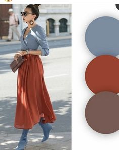 Autumn Color Palette Fashion, Clothes Capsule Wardrobe, Informal Attire, Shirt Dress Outfit, Europe Fashion