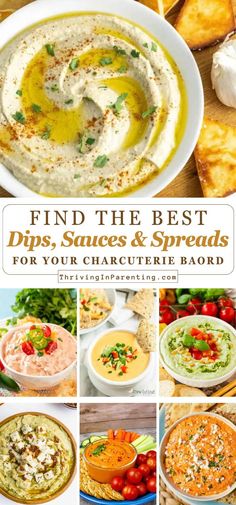 the best dips, sauces and spreads for your character's board is here