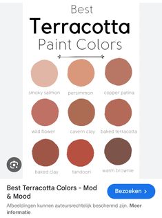 the best terracotta paint colors