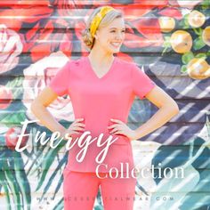 The ENERGY Collection is the economy version of the Activate Collection. Same fabric but in a simplified design Meaning you get the same quality for lower the price! Perfect for budget-savers and for groups! #kcessentialwear #energycollection #scrubs #wearscrubs #qualityscrubs #medcouture #rn #rnlife #nurse #doctors #healthcarestaff #healthcareworkers #medicalstaff #medicalscrubs Print Tops, Clothing Store, Scrubs, Medical