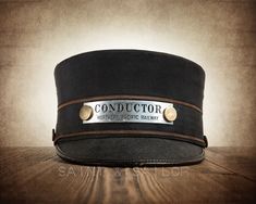 Vintage Train Conductor Hat Train Room Decor, Train Conductor Hat, Conductor Hat, Train Decor, Train Conductor, Train Room, Toy Trains, Train Art, Vintage Train