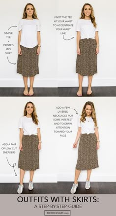 How To Dress With Skirts Outfit, Using A Dress As A Skirt Outfit, Straight Legged Pants Outfit, Tshirt Snd Skirt, Short Torso Skirt Outfits, Plus Size Modest Skirt Outfits, How To Wear Skirts In Summer, Style For Women In Their 30s Summer, Summer Clothing Ideas For Women