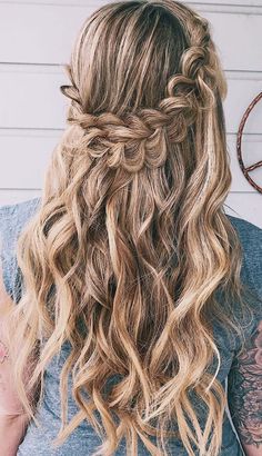 Half Up With Fishtail Braid, Prom Hairstyles Half Up Half Down Braid Brown Hair, Homecoming Hairstyles Half Up Half Down, Bridesmaid Hair Half Up Fishtail Braid, Middle French Braid Half Up, Boho Fishtail Braid Half Up, Dutch Braid Half Up, Braid Half Up Half Down, Waterfall Braid Hairstyle