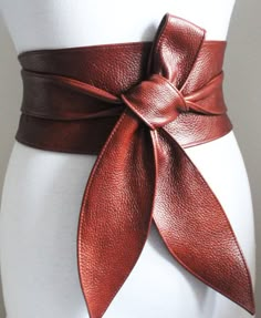 Rich Brown Leather Obi Belt tulip tie| Waist or Hip Belt | Real Leather Belt| Handmade Belt | Wrap Belt Cinto Corset, Leather Obi Belt, Handmade Belt, Plus Size Belts, Handmade Leather Belt, Ikat Pinggang, Handmade Belts, Hip Belt, Beautiful Belts