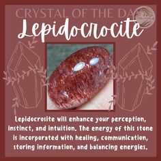 Lepidocrocite Crystal Meaning, Lepidocrocite Meaning, Lava Stone Jewelry, Crystal Witch, Crystal Kingdom