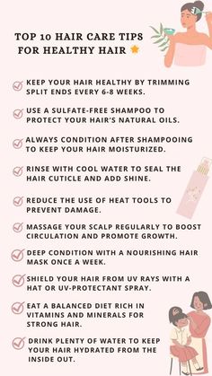 Healthy Hair Care Routine Natural, Salon Board, Essential Oils For Hair Growth, Oils For Hair Growth, Hair Content, Oils For Hair, Hair Care Recipes, Hair Mistakes