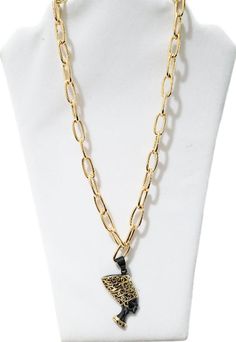 Cleopatra Gold Chain link Necklace L.Signature Collection by L.Styles L Signature, Gold Chain Link Necklace, Travel Capsule Wardrobe, Link Design, Perfume And Cologne, Layer Necklace, Simple Look, Fine Jewelry Collection, Signature Collection