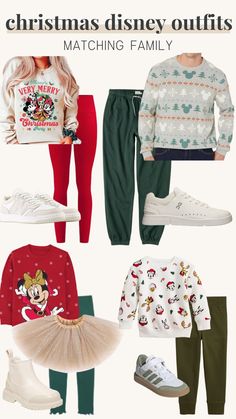 christmas disney outfits, family disney outfits, winter disney outfits, disney winter outfits, outfit inspirations, aesthetic disney outfits, disney outfits winter, cold outfits for disney, Matching family Christmas outfits for Disney! Boys, girls, Mickey, Minnie, Christmas, holiday, disney christmas outfits, disneyland christmas outfit, disneyland family outfits, disney family outfits, family christmas pictures, matching disney shirts, matching disney outfits, disney shirts for family matching Disney Family Pictures, Disney Outfits Family, Disneyland Family Outfits, Disney Shirts For Family Matching, Cold Disney Outfits, Aesthetic Disney Outfits, Christmas Disney Outfits, Disney Outfits Winter, Disneyland Christmas Outfit