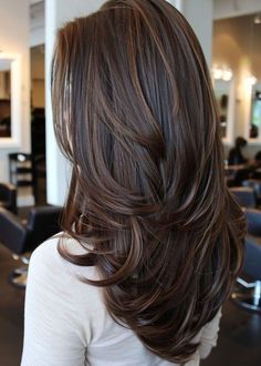 Framing Highlights, Highlights Hair, Long Hair Color, Brown Balayage