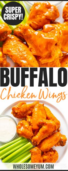 Buffalo Wings Baked Buffalo Chicken Wings, Buffalo Chicken Wings Recipe, Super Bowl Food Healthy, Wings Recipe Buffalo, Baked Buffalo Chicken, Chicken Wings Recipe, Buffalo Chicken Wings, Wings Recipe, Super Bowl Party