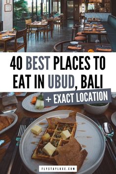 the best places to eat in ubud, bali and exact location for breakfast