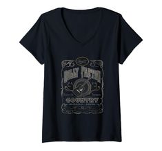 a black t - shirt with an image of the country music festival logo on it