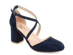 Women Foster Pump -Navy Shoe Carnival, Ankle Strap Pumps, Strap Pumps, Shoes Heels Pumps, Pump Dress, Journee Collection, Navy Women, Womens High Heels, Womens Heels