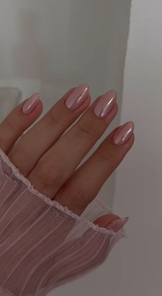 Glazed Nails, Deer Nails, Engagement Nails, Pink Gel Nails, Glamour Nails, Work Nails, Soft Nails, Hair Skin Nails