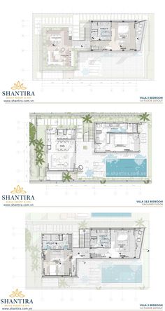 the floor plan for an oceanfront home