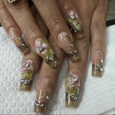 Nail Jewelry, Pretty Acrylic Nails, Dope Nails, Best Acrylic Nails