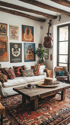 25 Chic Ranch House Decor Ideas For Modern Rustic Living Vintage Western Decor, Corrugated Metal Wall, Vintage Rocking Chair, Ranch House Decor, Metal Wall Panel, Ranch Decor, Rustic Pendant Lighting, Modern Western, Inviting Home