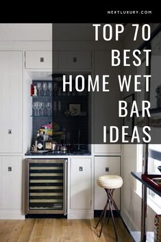 the top 70 best home wet bar ideas