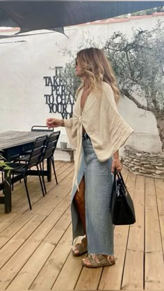 Mode Boho, Tie Front Top, Jeans Rock, Fashion Mistakes, Looks Style, Mode Inspiration, Looks Vintage, Spring Summer Outfits, Outfits Casuales