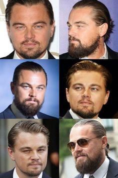 Leonardo Dicaprio Beard, Leonardo Dicaprio Hair, Top Hollywood Actors, Facial Hair Styles, Goatee Beard, Patchy Beard, Top Brands Fashion, Thick Beard, Best Beard Styles