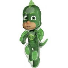 PJ Masks Gekko 38 Foil Balloon - Made by Anagram Balloon Bouquet Centerpiece, Superhero Balloons, Cute Party Decorations, Pj Masks Party, Kids Party Balloons, Birthday Party Boys, Huge Balloons, Pj Masks Birthday Party, Pj Mask Party