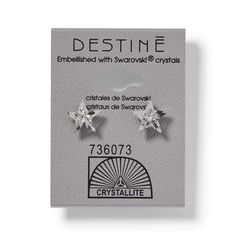 Crystallite Destine Star Earrings are a single post earring set made from genuine Austrian crystal Swarovski stones. Wardrobe Fashion, Sally Beauty, Swarovski Stones, Austrian Crystal, Star Earrings, Piercing Jewelry, Body Art Tattoos, Body Jewelry, Post Earrings