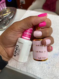 Dnd 559 Teenage Dream, Dnd Classic Blush, Dnd Pink Glitter Gel Polish, Dnd 122 Soft Pink, Dnd Teenage Dream, Dnd Shimmer Gel Polish, February Nail Colors Dnd, Soft Pink Dnd Gel, Dnd Flamingo Pink