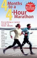 the book cover for four months to a 4 hour marathon