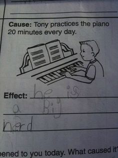 an image of someone playing piano on their cell phone, with the caption that reads