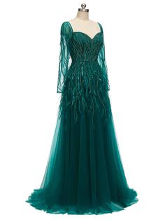 Emerald Green Formal Dress, Green Formal Dress, Elegant Prom Dress, Formal Prom Dresses Long, Elegant Prom, Evening Dresses With Sleeves, Elegant Prom Dresses, Custom Size Dresses, Satin Bridesmaid Dresses