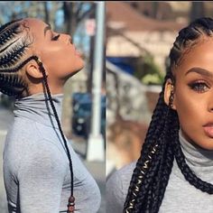 Easy Hairstyles For Medium Hair, Braided Ponytail Hairstyles, Feed In Braid, Girls Hairstyles Braids, Girls Braids, Cornrow Hairstyles, African Braids Hairstyles, Braided Hairstyles For Black Women