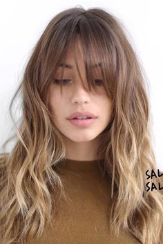 Long Face Haircuts, Pony Hairstyles, Blond Balayage, Hair Haircuts, Long Hairstyles, Haircuts With Bangs