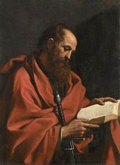 L'apostolo della gioia Saint Paul The Apostle, Resurrected Christ, Baroque Artworks, St Paul The Apostle, Portraits Male, Baroque Era, The Power Of Belief, Paul The Apostle, Inner Conflict