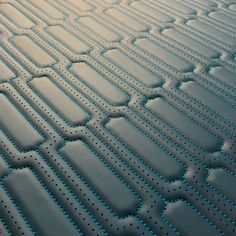 an up close view of the surface of a mattress