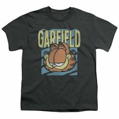 Garfield Rad Garfield Kids Youth T Shirt Licensed TV Movie Comic Tee Charcoal Garfield Rad Garfield Kids Youth T Shirt Licensed TV Movie Comic Tee Charcoal The Garfield Rad Garfield Kids Youth T Shirt Item Description: The Garfield Rad Garfield Kids Youth t-shirt is made from 100% pre-shrunk medium weight cotton.   Kids Youth t-shirt is made from 100% pre-shrunk medium weight cotton.  Every item we sell is original and fully licensed. If a shirt is designated as "distressed", the design contains Young T, Tv Movie, Swaggy Outfits, Dream Clothes, Long Sleeve Sweatshirts, Aesthetic Clothes, Pretty Outfits, Cool Shirts, Tank Shirt