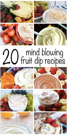 20 mind blowing fruit dip recipes