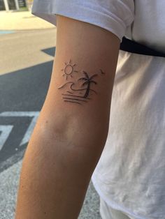 50 Best Small Travel Tattoos Ideas That Will Inspire Inner Wanderers Nadja Tattoo, Matchy Tattoos, Small Travel Tattoo, Small Travel Tattoos, Tattoo Ideas Travel, Watercolor Bike, Tattoos For Women Unique, Travel Tattoo Ideas, Moon Globe