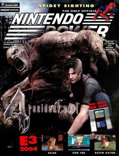 an advertisement for the nintendo game resident evil