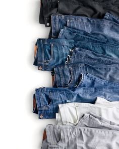 Denim Display, J Crew Catalog, Denim Photoshoot, Men's Denim Style, Denim Projects, All Jeans