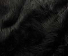 the black fur texture is very soft