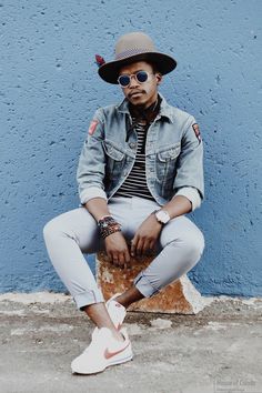 Guy Outfits, Hats Style, Afro Punk Fashion, Mens Fashion 2018, Classy Hats, Spring Hat, Southern Gentleman