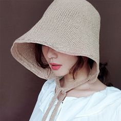 Vintage Korea Sun Straw Hat For Women Breathable Sun Visor Wide Brim S – daiiibabyyy Lightweight Solid Color Sun Hat For Summer, Lightweight Solid Color Summer Sun Hat, Outdoor Straw Hat For Spring, Solid Bucket Straw Hat For Beach Season, Solid Straw Bucket Hat For Beach Season, Lightweight Beige Sun Hat For Summer, Casual Lightweight Bucket Hat For Beach, Lightweight Casual Bucket Hat For Summer, Lightweight Casual Bucket Hat For The Beach