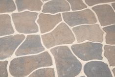 The naturally-weathered look of the Alameda patio stone provides an element of customization to every walkway, patio or Kolorscape project. Single unit installation simplifies the creation of stunning outdoor spaces, transforming your project into a showpiece. Lowe's 13.0-Inches L x 11.0-Inches W x 2.0-Inches H Rectangle Allegheny Concrete Patio stone in Gray | 205315 Diy Stone Patio, Paver Steps, Patio Stone, Patio Floor, Backyard Patio Ideas, Stone Patio, Patio Flooring, Concrete Patio, Country Style Homes