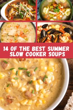 the best summer slow cooker soups