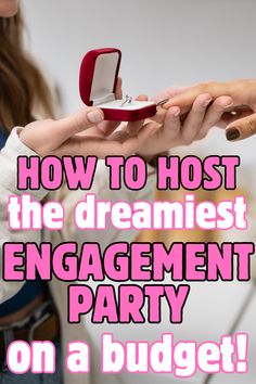 I need to have a low budget engagement party, and this post really helped me! I learned how to have an engagement party on a budget that still looked really cute. My guests loved my budget engagement party. Budget Engagement Party, Engagement Party On A Budget, Rehearsal Dinner Toasts, Engagement Party Budget, Engagement Party Guest, Engagement Party Planning, Party On A Budget, Engagement Party Gifts, Pre Wedding Party