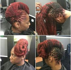 Loc Hairstyles For Women, Loc Styles For Women, Loc Updos, Boho Goddess Locs, Women Locs